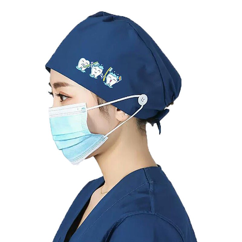 medical scrubs cap Hospital scrub caps Wholesale custom made OEM custom scrub cap surgical with customized colors size and logo